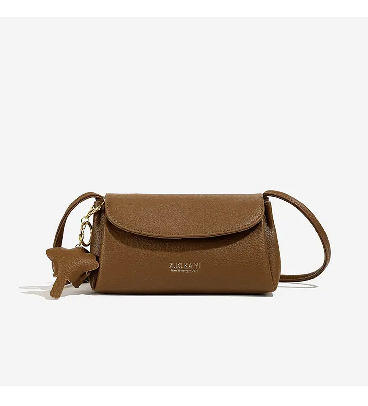Vintage Minimalist Women's Beige Shoulder Bag — feature 17