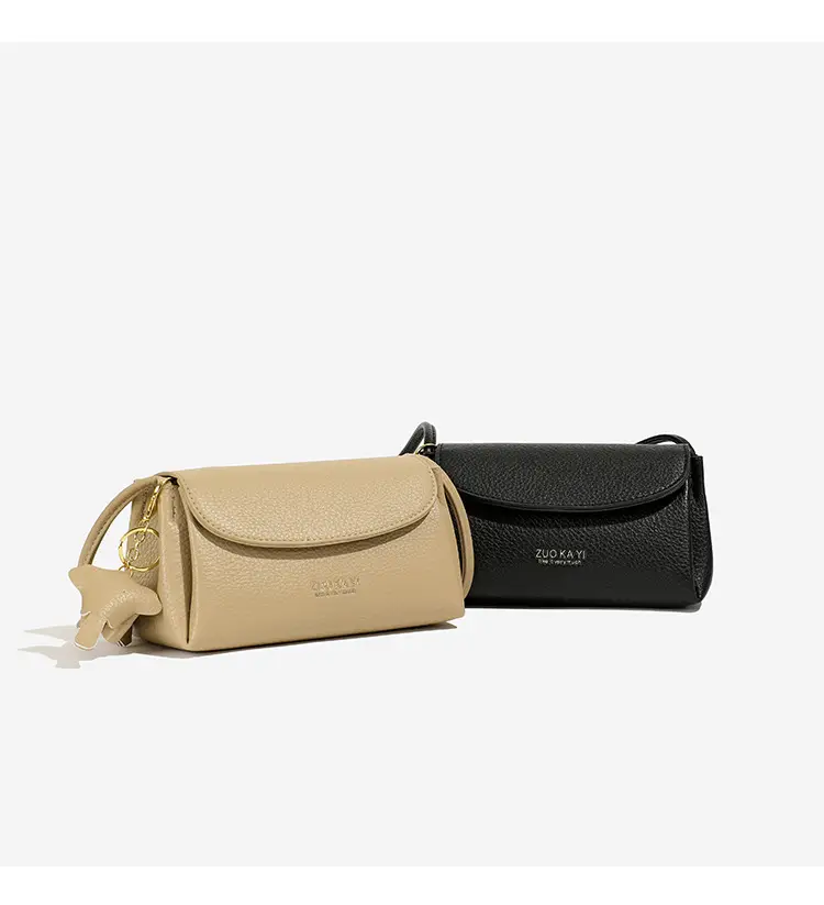 Vintage Minimalist Women's Beige Shoulder Bag — feature 8