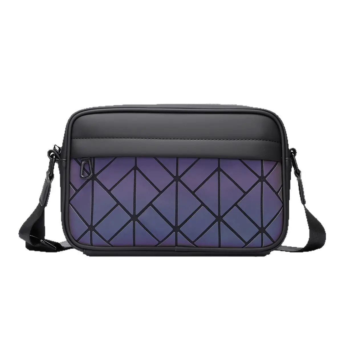 Men Waterproof Leather Crossbody Bag Large Capacity - Image 8