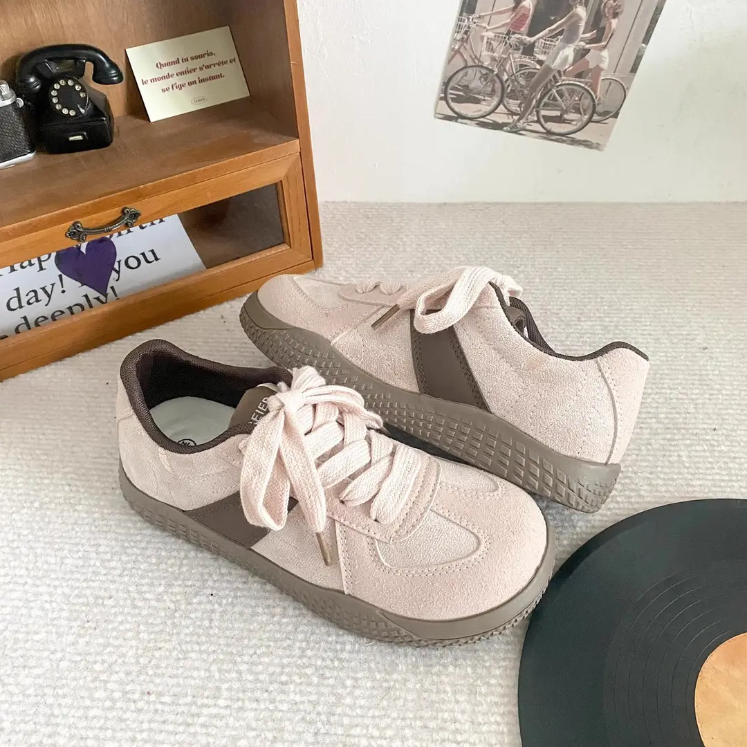 Campus All-match German Training Shoes Women's Shoes 2025 Spring New Thick-soled Sports Board Shoes Maillard Casual Vintage Board Shoes - Image 4