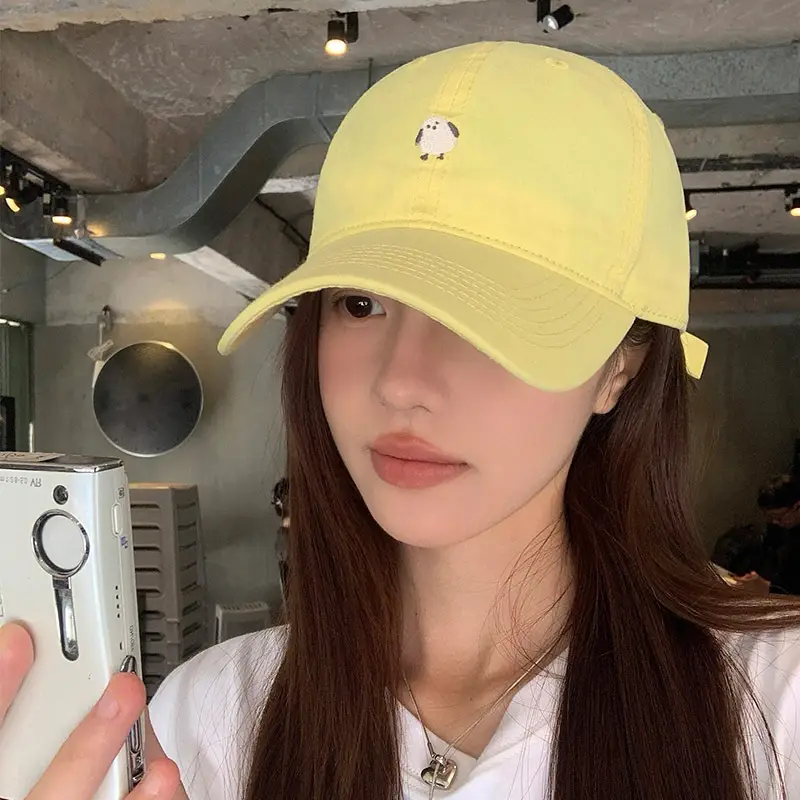 Cute Pink Cartoon Cap Women 2025