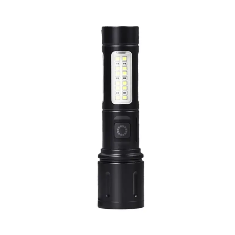 White Laser Flashlight Aluminum Zoom Multi-Function Work Light - Image 6
