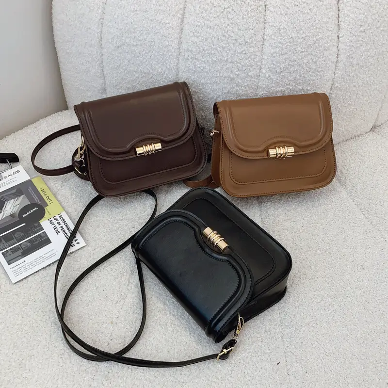 Brown Leather Crossbody Bag for Women 2025 - Image 5