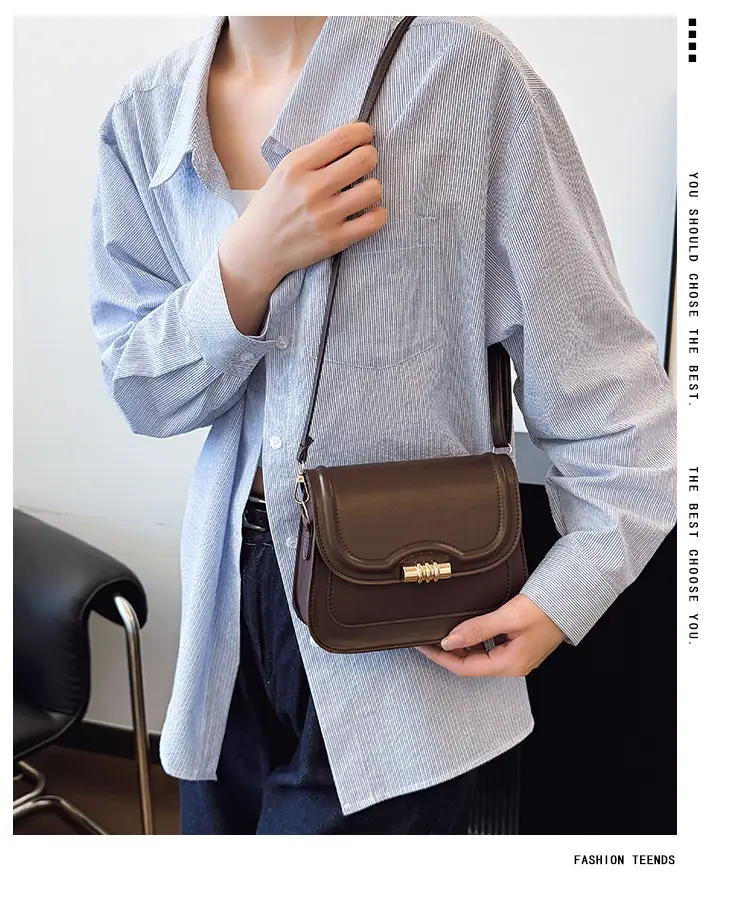 Brown Leather Crossbody Bag for Women 2025 — feature 1