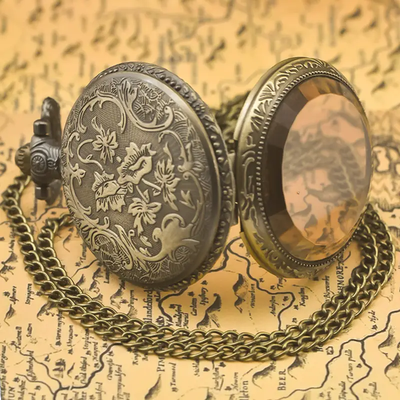 Korean Style Quartz Pocket Watch for Men Women — feature 7