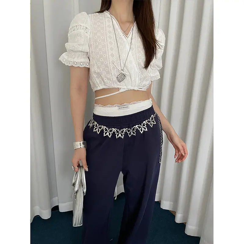 Vintage Bohemian Silver Chain Waist Belt for Women - Image 3