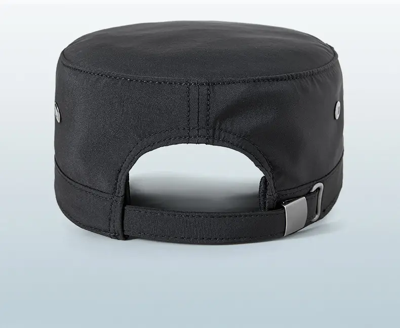 Men White Flat Cap Outdoor Wear — feature 30