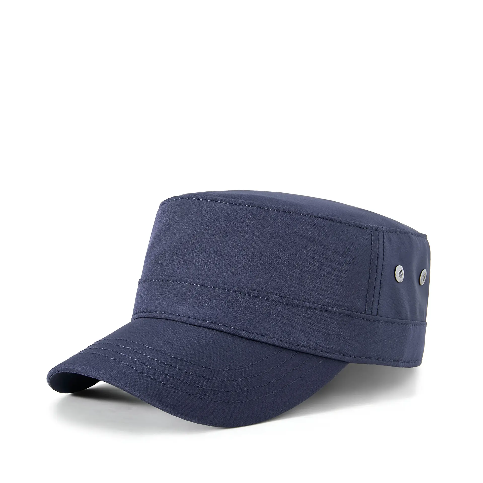 Men White Flat Cap Outdoor Wear - Image 2