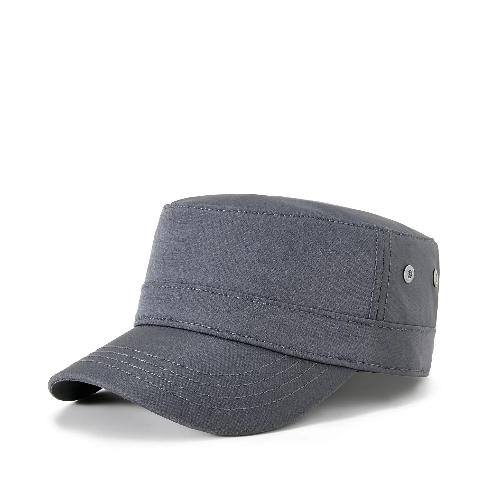 Men White Flat Cap Outdoor Wear - Image 3