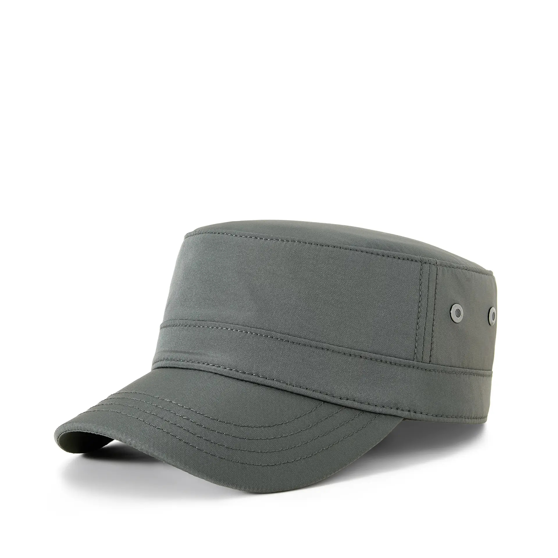 Men White Flat Cap Outdoor Wear - Image 4