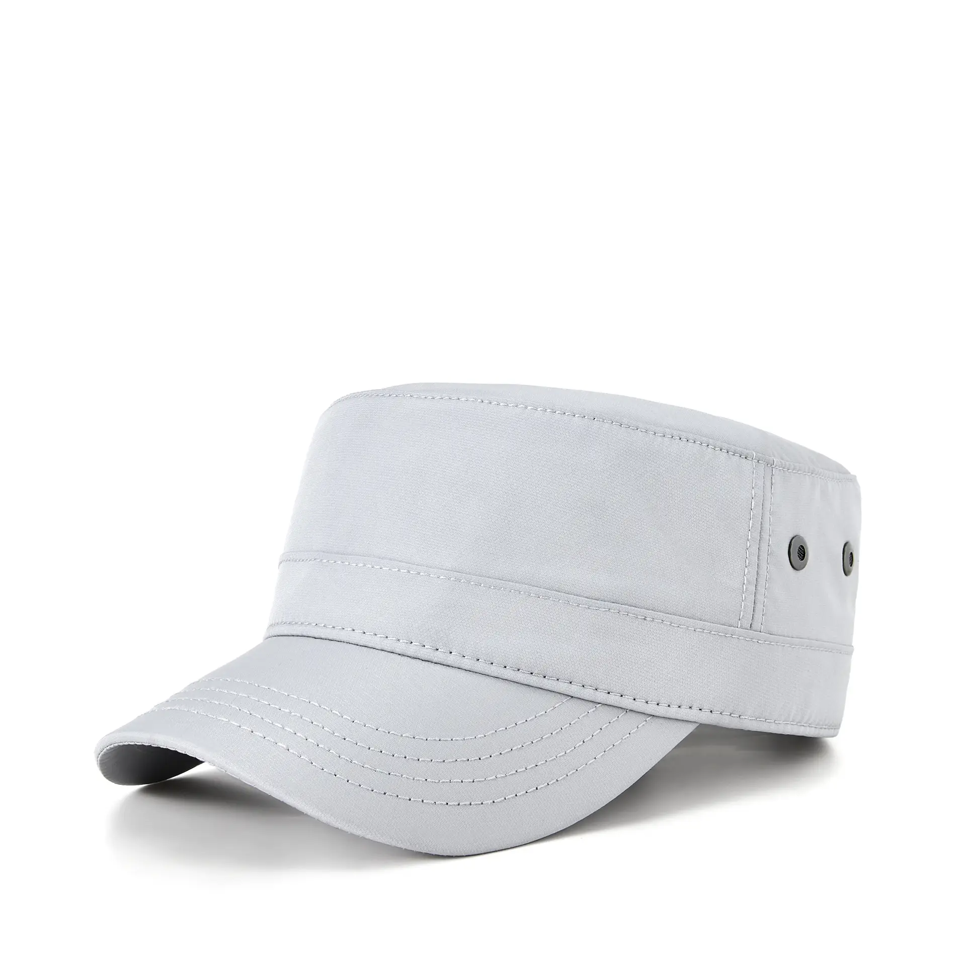 Men White Flat Cap Outdoor Wear - Image 6