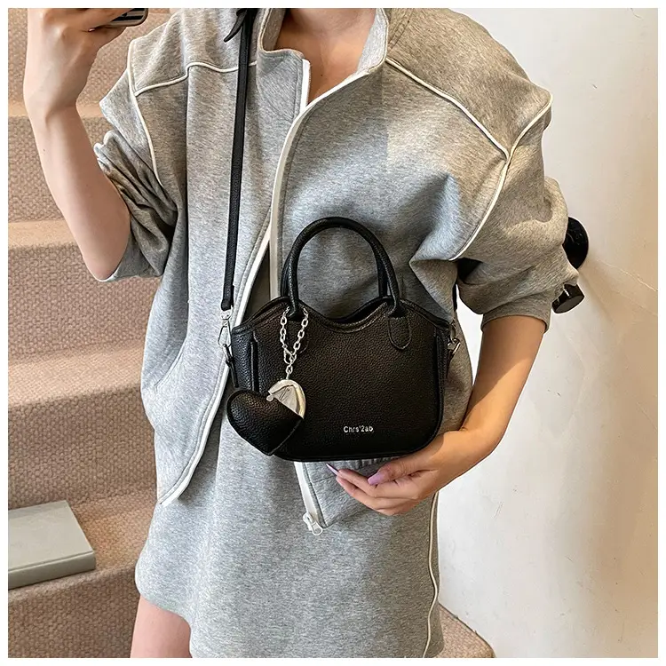 Women's White Leather Bucket Bag 2025 Summer Fashion — feature 29