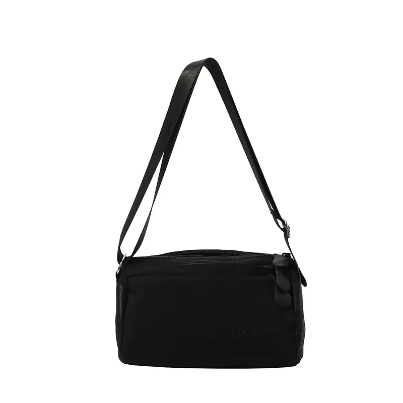 Women's Tan Crossbody Bag with Embellished Tassels - Image 2