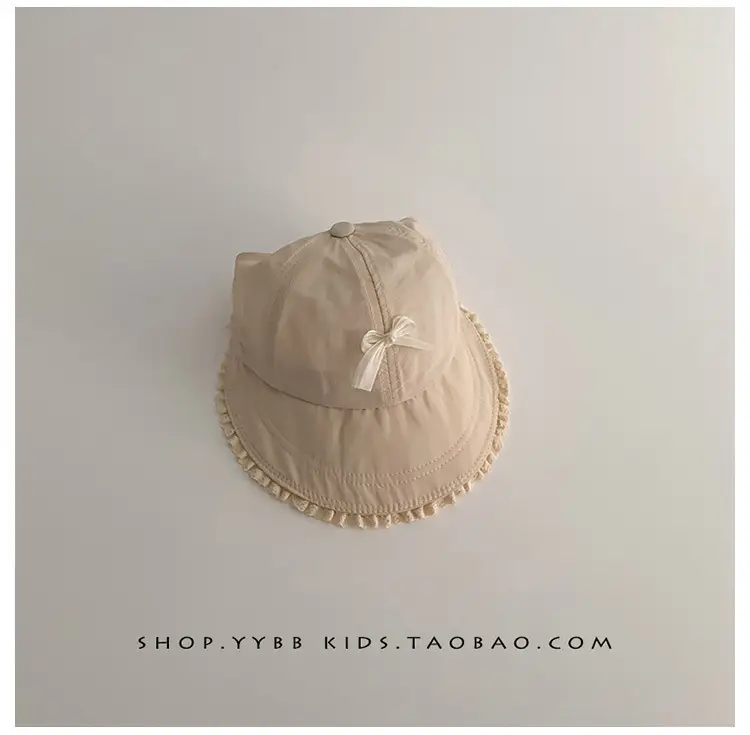 Girls' Sweet Sun Hat with Lace Cap Baby Girl — feature 14