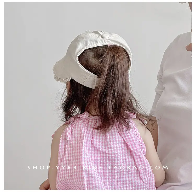 Girls' Sweet Sun Hat with Lace Cap Baby Girl — feature 4