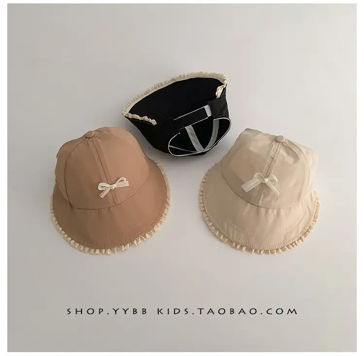 Girls' Sweet Sun Hat with Lace Cap Baby Girl — feature 6