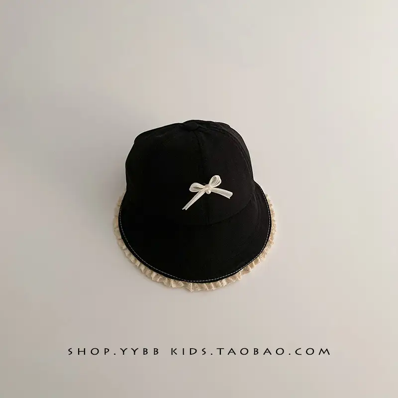 Girls' Sweet Sun Hat with Lace Cap Baby Girl - Image 4