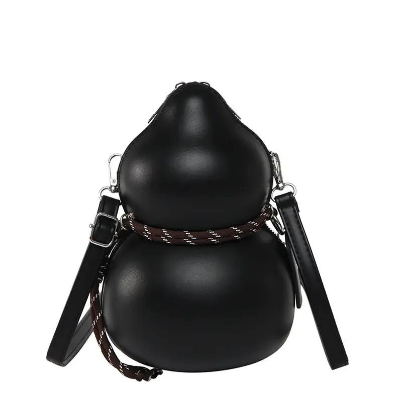 Cross-Border Wine Gourd Bag Niche Design Texture Shoulder Bag - Image 10