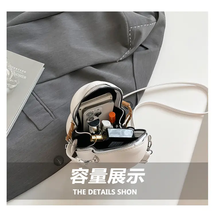 Cross-Border Wine Gourd Bag Niche Design Texture Shoulder Bag — feature 8
