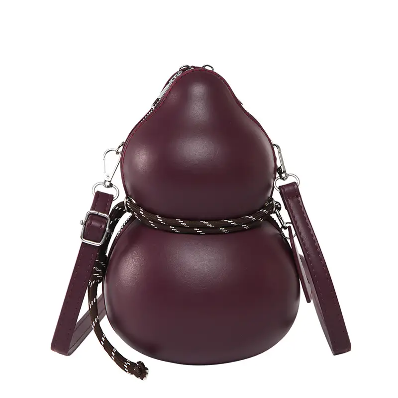 Cross-Border Wine Gourd Bag Niche Design Texture Shoulder Bag - Image 3
