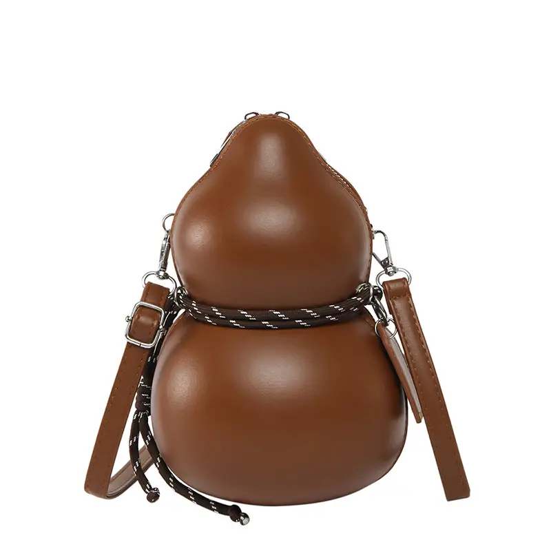 Cross-Border Wine Gourd Bag Niche Design Texture Shoulder Bag - Image 4