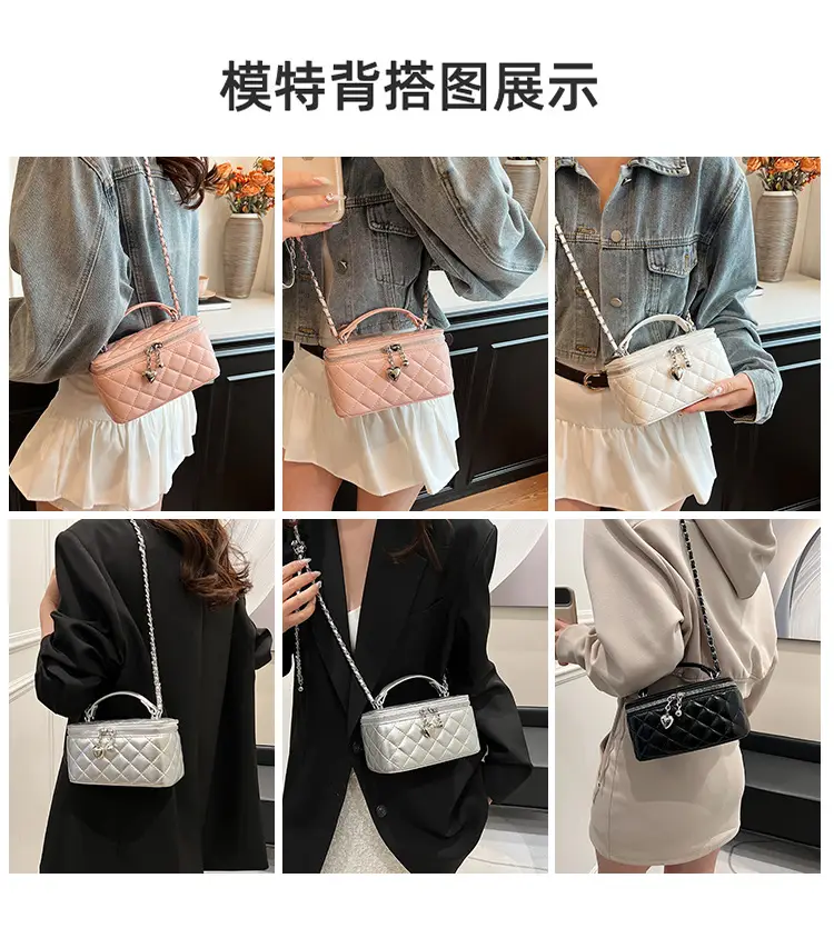 Silver Quilted Square Handbag for Women 2025 — feature 10