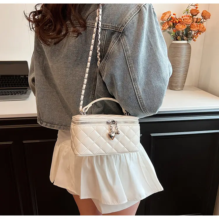 Silver Quilted Square Handbag for Women 2025 — feature 21
