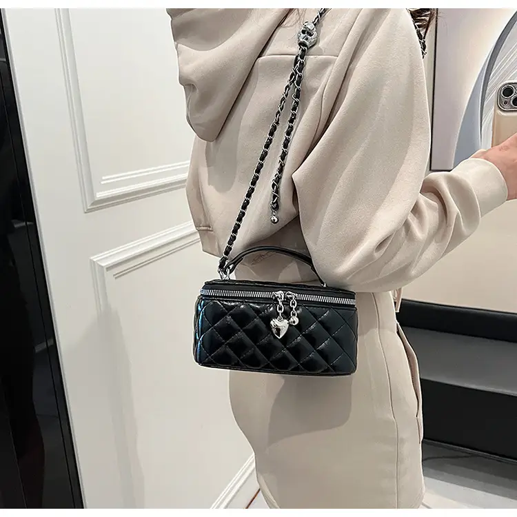 Silver Quilted Square Handbag for Women 2025 — feature 25