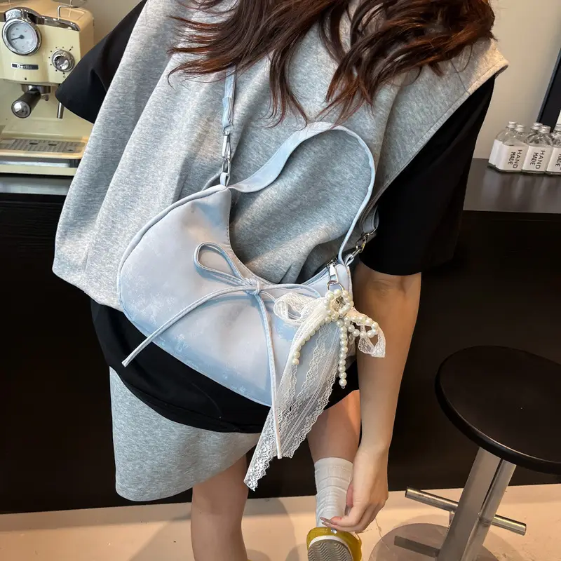 Pink Vintage Crossbody Shoulder Bag for Women - Image 13