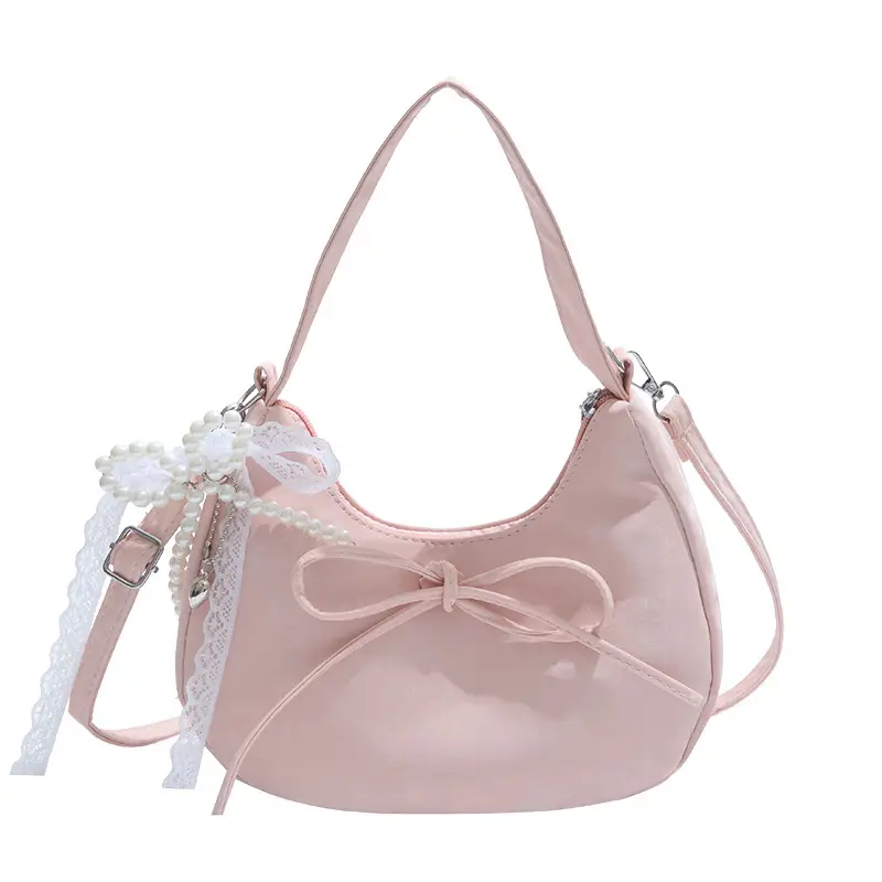 Pink Vintage Crossbody Shoulder Bag for Women - Image 15