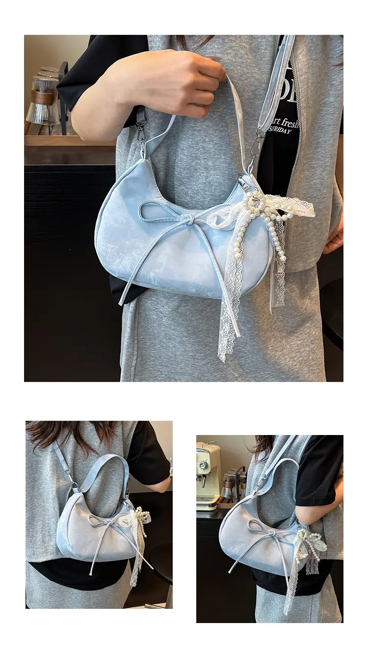 Pink Vintage Crossbody Shoulder Bag for Women — feature 23