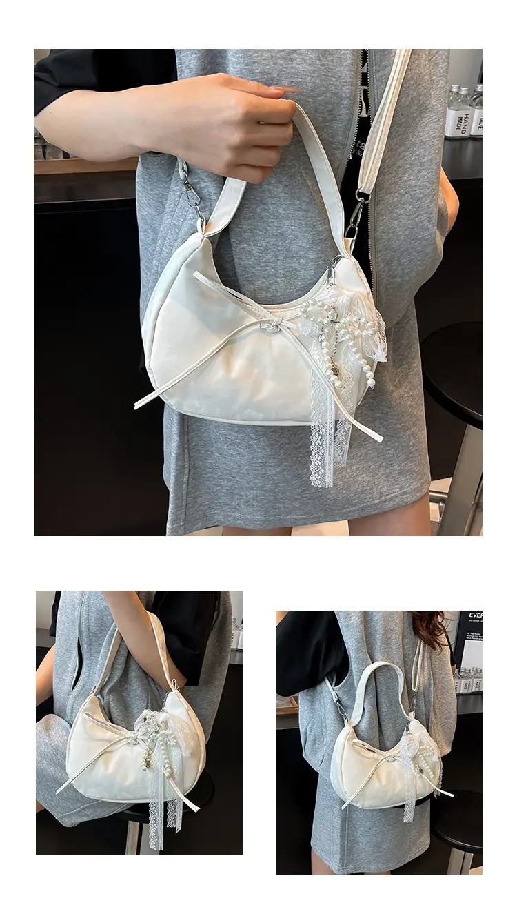Pink Vintage Crossbody Shoulder Bag for Women — feature 25