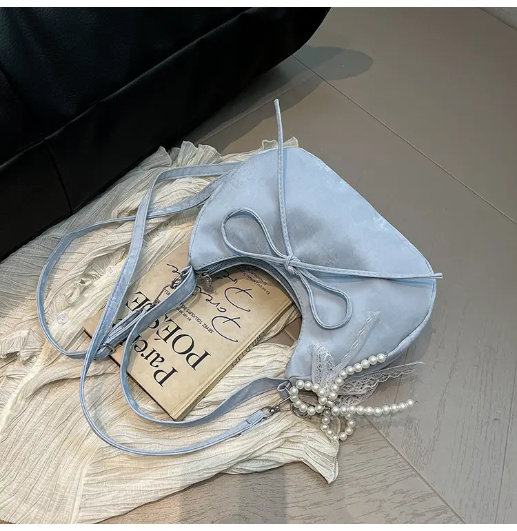 Pink Vintage Crossbody Shoulder Bag for Women — feature 36