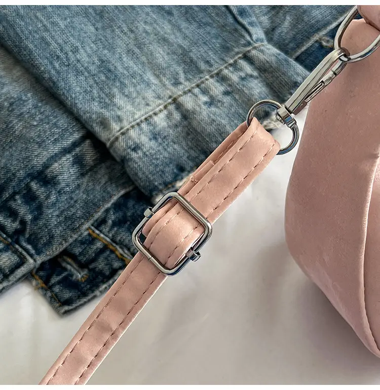 Pink Vintage Crossbody Shoulder Bag for Women — feature 5