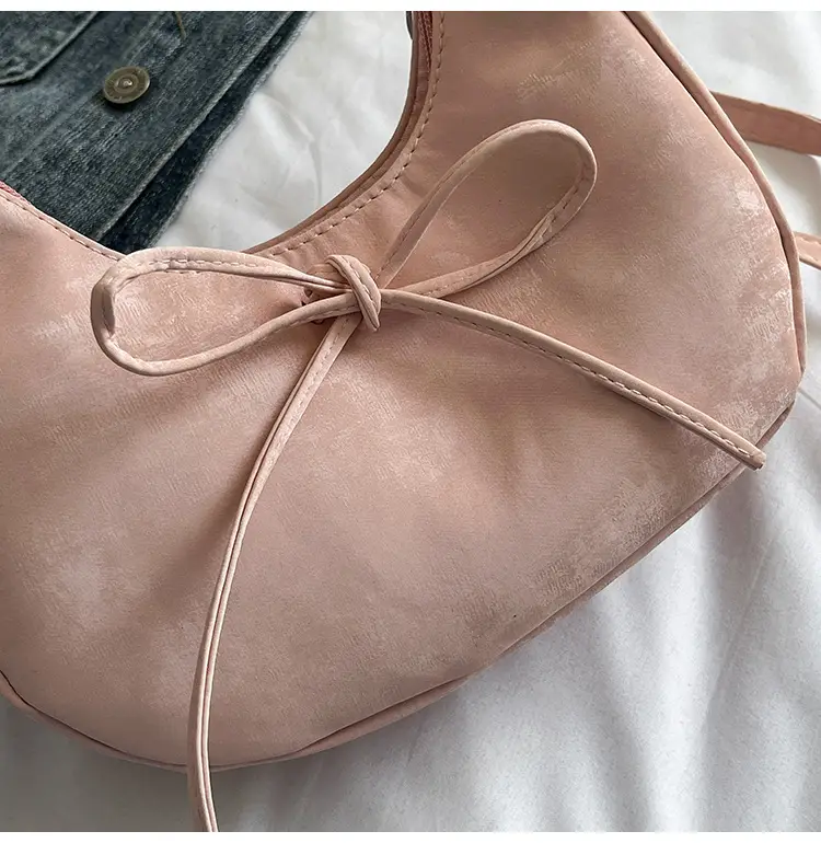 Pink Vintage Crossbody Shoulder Bag for Women — feature 6