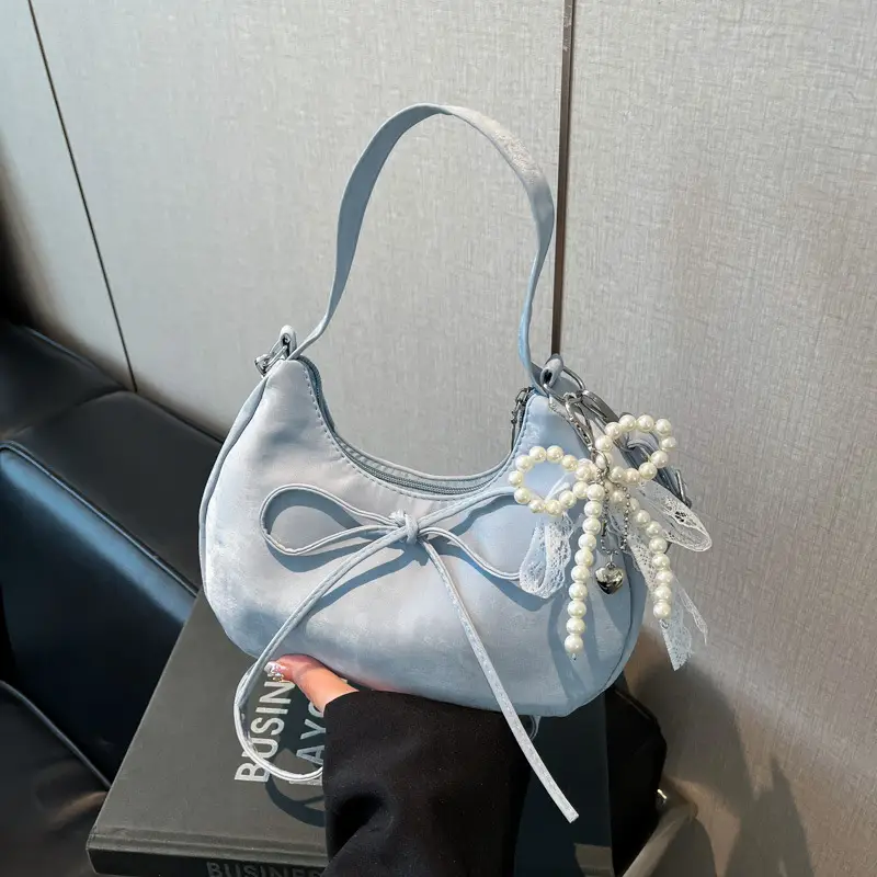 Pink Vintage Crossbody Shoulder Bag for Women - Image 3