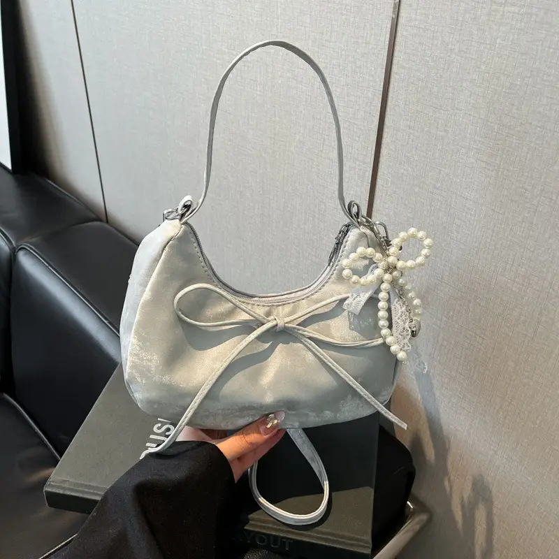 Pink Vintage Crossbody Shoulder Bag for Women - Image 5