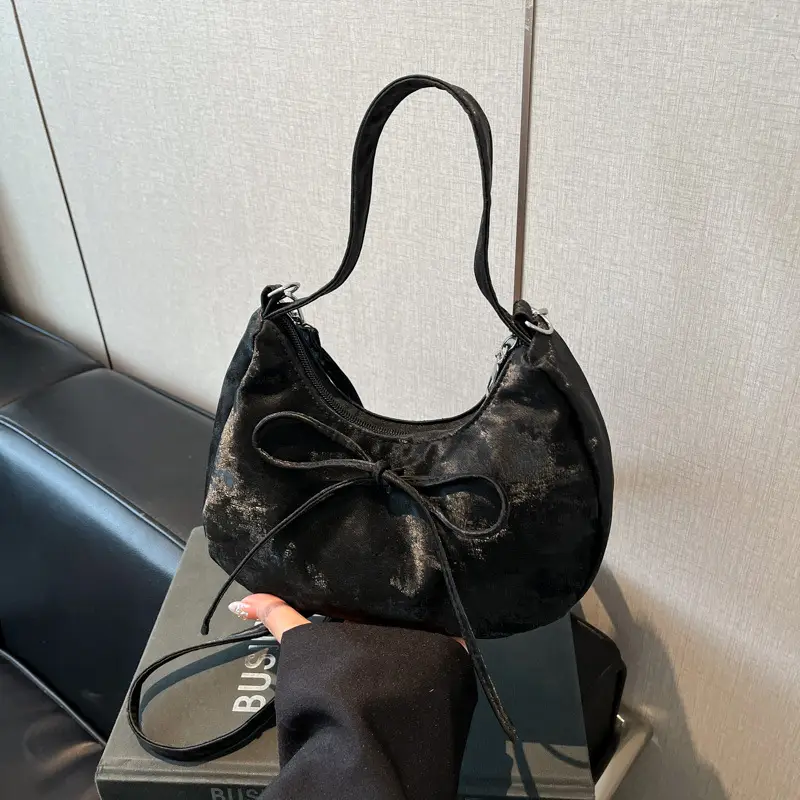 Pink Vintage Crossbody Shoulder Bag for Women - Image 6