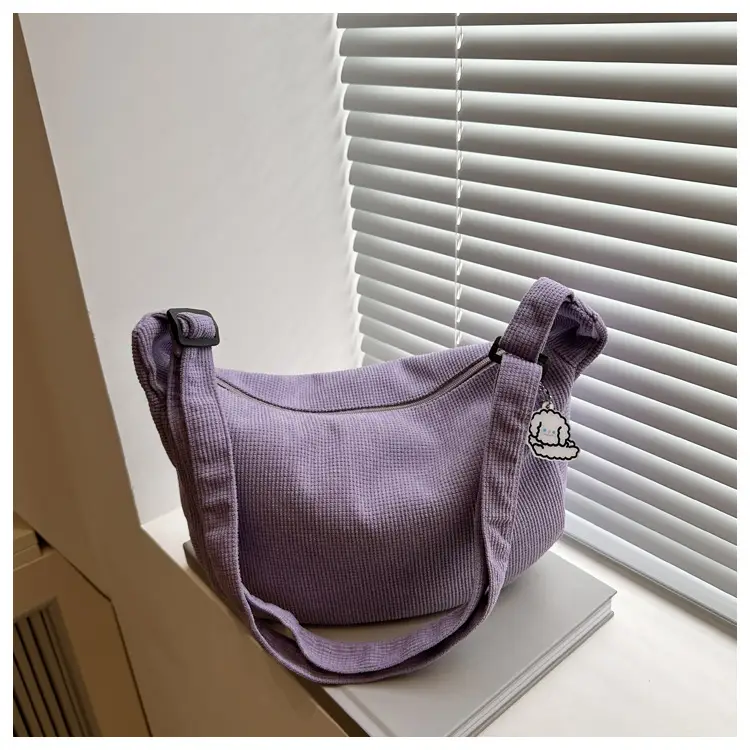 Green Japanese Literary Large-Capacity Crossbody Bag for Women — feature 31