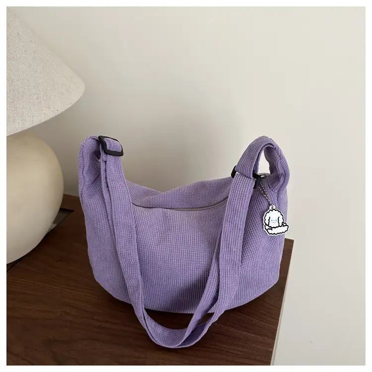 Green Japanese Literary Large-Capacity Crossbody Bag for Women - Image 7