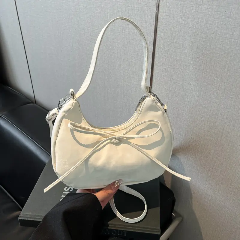 Women's Transparent Bow Shoulder Crossbody Bag 2025 - Image 2