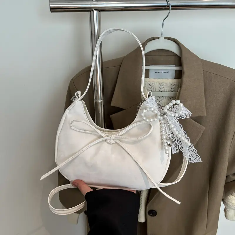 Women's Transparent Bow Shoulder Crossbody Bag 2025 - Image 7