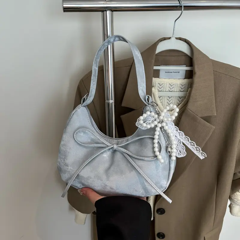 Women's Transparent Bow Shoulder Crossbody Bag 2025 - Image 8