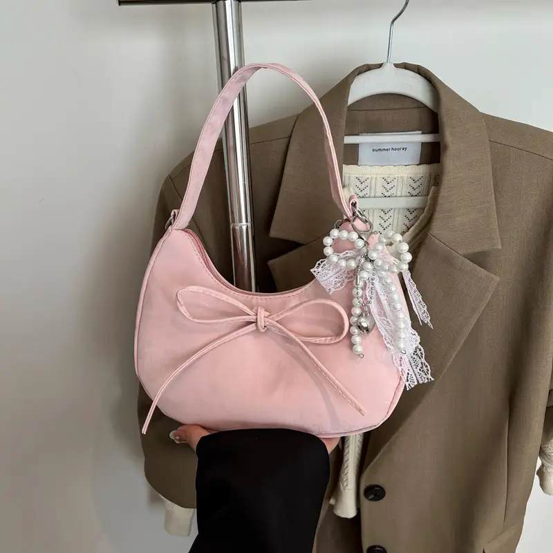 Women's Transparent Bow Shoulder Crossbody Bag 2025 - Image 9