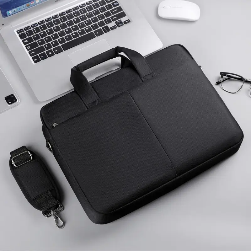 Black Waterproof Laptop Bag 15.6" Thickened - Image 3