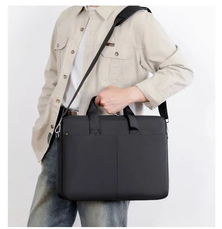 Black Waterproof Laptop Bag 15.6" Thickened — feature 13