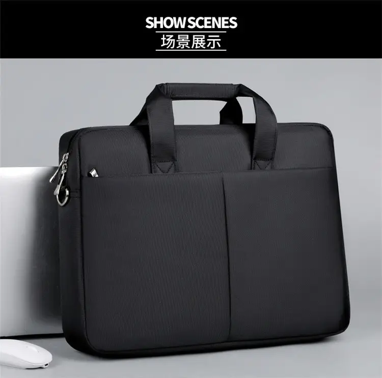 Black Waterproof Laptop Bag 15.6" Thickened — feature 14