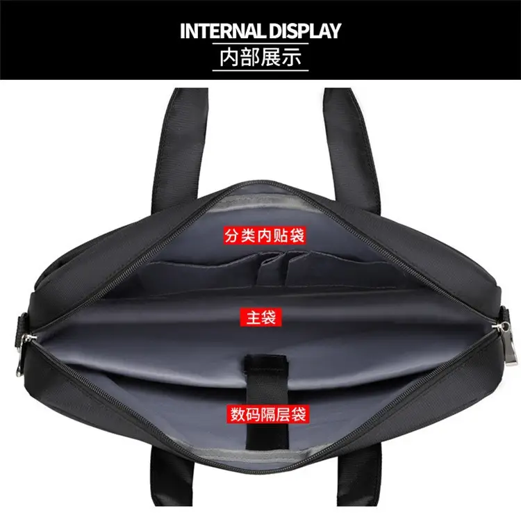 Black Waterproof Laptop Bag 15.6" Thickened — feature 25