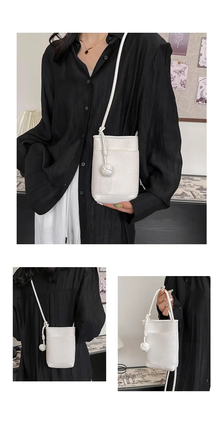 Pink PU Leather Shoulder Bag for Women — feature 10