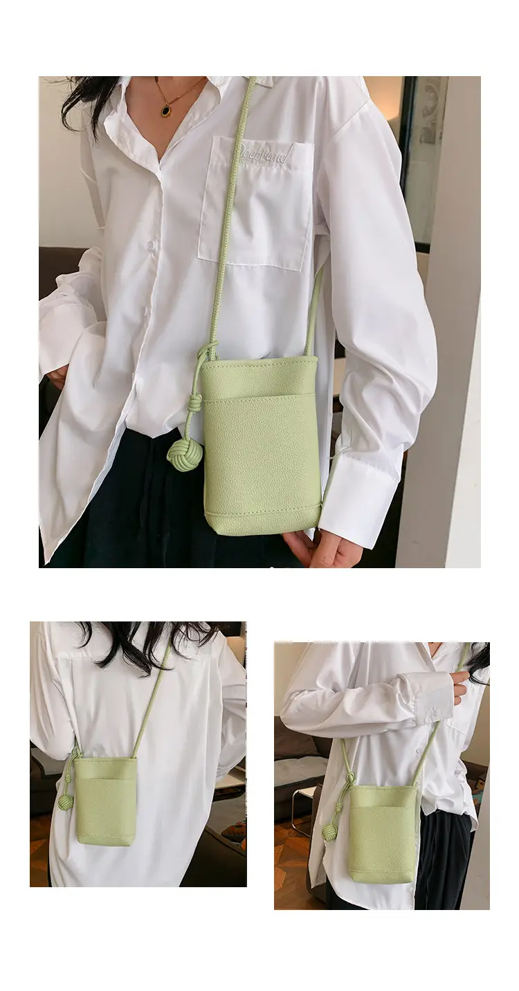 Pink PU Leather Shoulder Bag for Women — feature 11